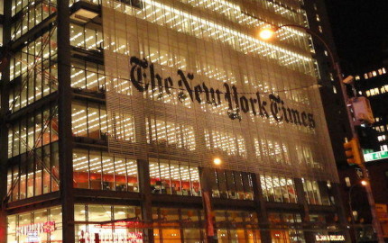 NY Times reports higher profits and revenue, plus adding about 310,000 digital subscribers