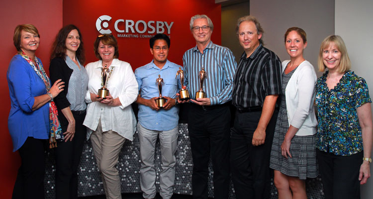Crosby Marketing Communications Wins Four Telly Awards