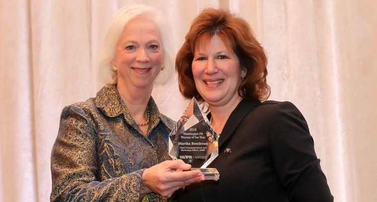 Martha Boudreau, Chief Communications and Marketing Officer, AARP, Named WWPR’s Washington PR Woman of the Year