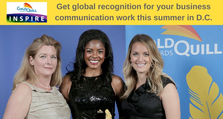 Gold Quill Awards Provide Unique Opportunity for Global Recognition in D.C.