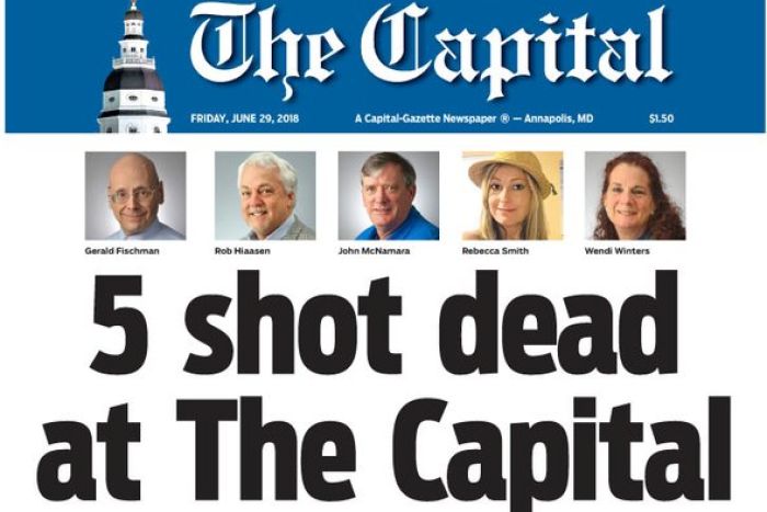 Capitol Gazette Cover