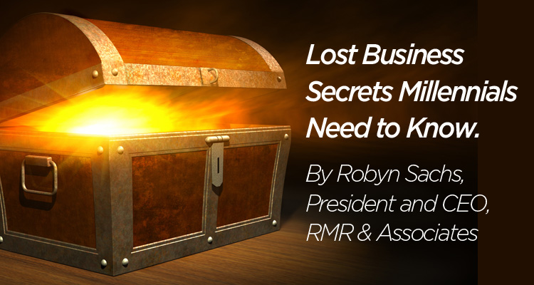 Lost Business Secrets Millenials Need to Know. Chest glowing inside.