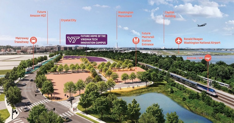 BerlinRosen to Promote Virginia Tech’s $1B Innovation Campus Near Amazon’s HQ2 in Northern Virginia