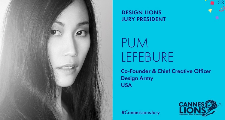 Pum Lefebure Named Cannes Lions 2020 Design Lions Jury President