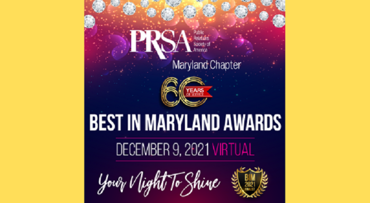 Capitol Communicator reports a total of 21 organizations are up for awards in PRSA's “Best in Maryland” program.