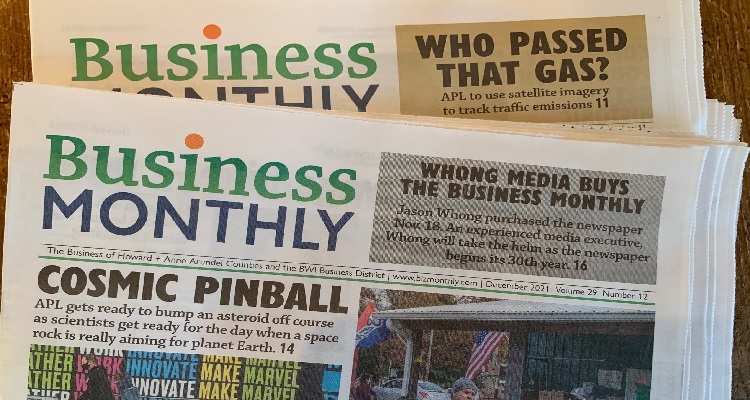 Capitol Communicator reports on the acquisition of The Business Monthly, a business publication, by Jason Whong of Whong Media