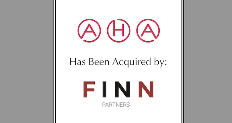 Clare Advisors represents award-winning agency AHA on its sale to FINN Partners