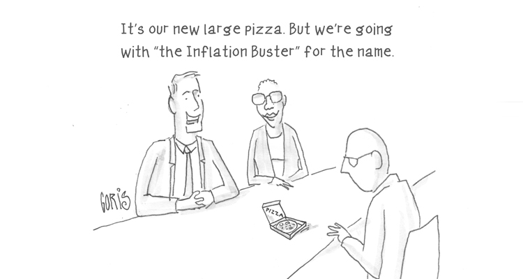 Inflation pizza