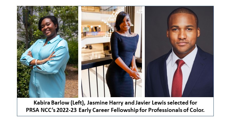 PRSA NCC announces 2022-23 class of Early Career Fellowship for Professionals of Color