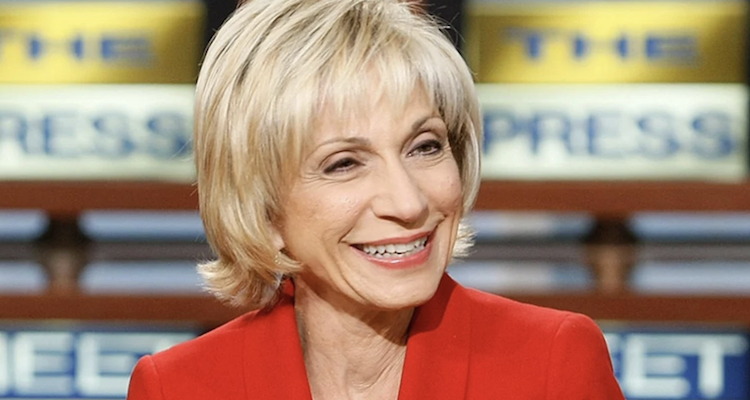 NBC/MSNBC’s Andrea Mitchell presented with excellence in journalism award