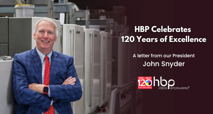 Capitol Communicator reports that Hagerstown Bookbinding and Printing started in 1903 and, this year, HBP celebrates its 120th anniversary.