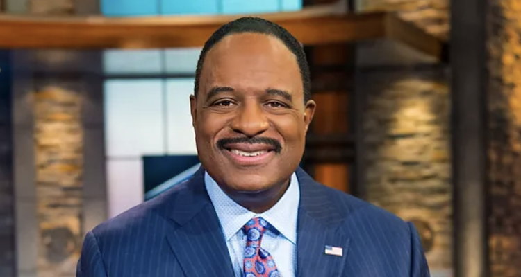 James Brown anchored the CBS Evening News last week