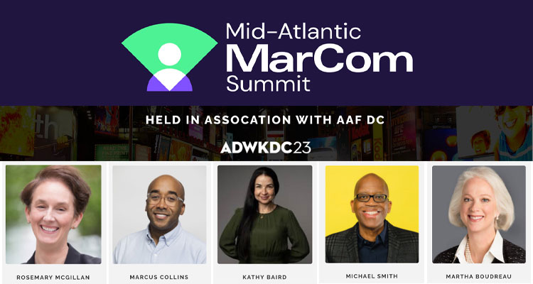 Keynote speakers and agenda announced for Mid-Atlantic MarCom Summit and ADWKDC23