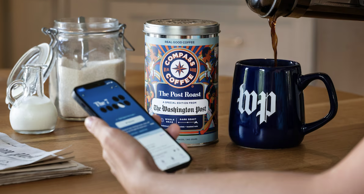 The Washington Post and Compass Coffee brew “The Post Roast”