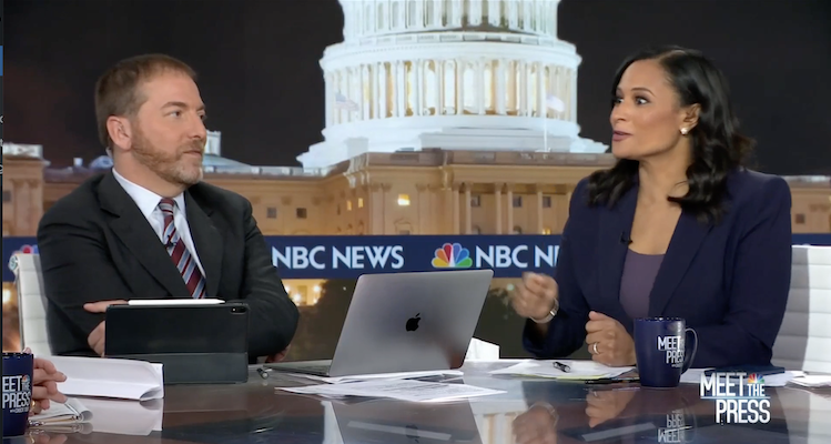 Capitol Communicator reports that Chuck Todd officially signed off from NBC's Meet the Press and introduced Kristen Welker as new moderator.