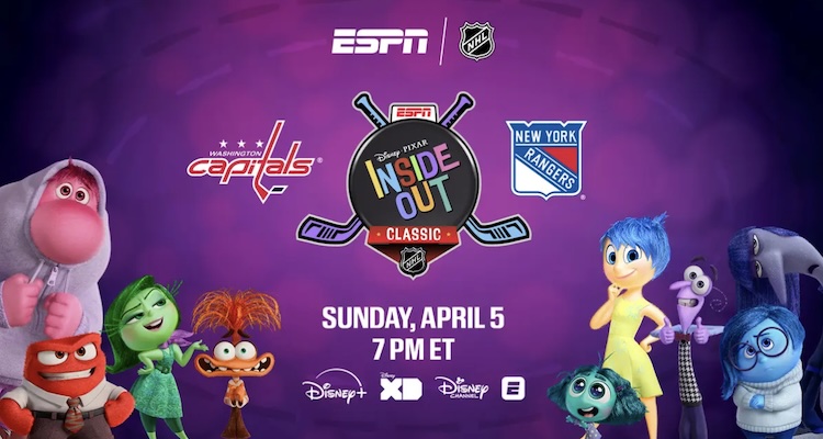 Animated Washington Capitals NHL game to air on April 5