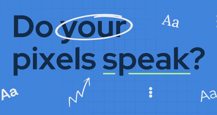 Pixels That Speak: Understanding digital design language