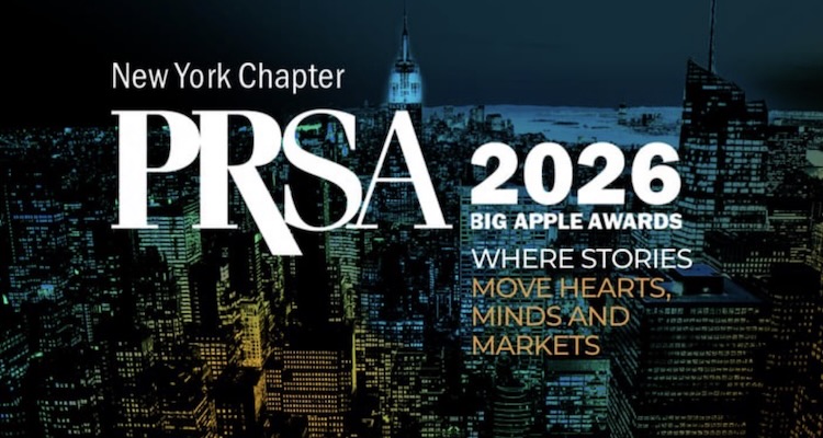 Submissions open for PRSA-NY’s 2026 Big Apple Awards
