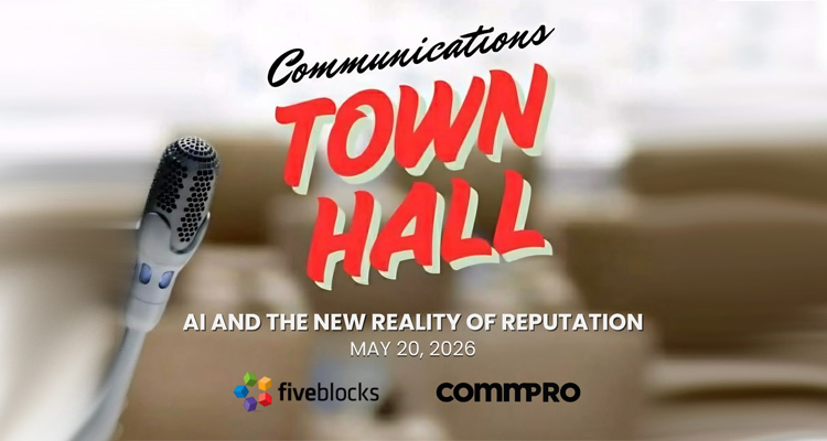 AI and the New Reality of Reputation to be focus of virtual Town Hall on May 20